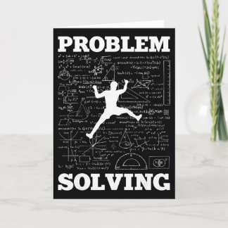 Tarjeta Problem Solving Climber Rock Climbing Bouldering P