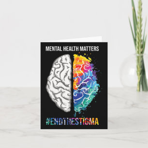 Tarjeta Problema de salud mental Trayectoria de mes de sen