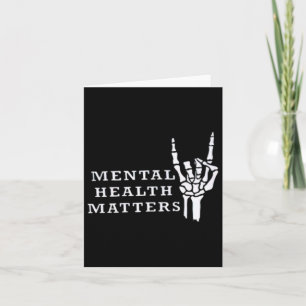 Tarjeta Problemas de salud Inspiradora mental Motivación