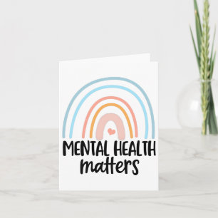 Tarjeta Problemas de salud mental