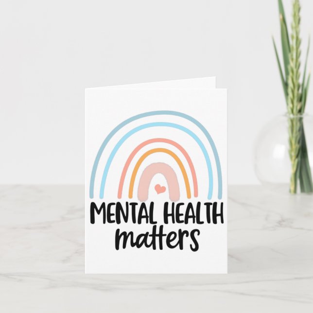 Tarjeta Problemas de salud mental (Anverso)