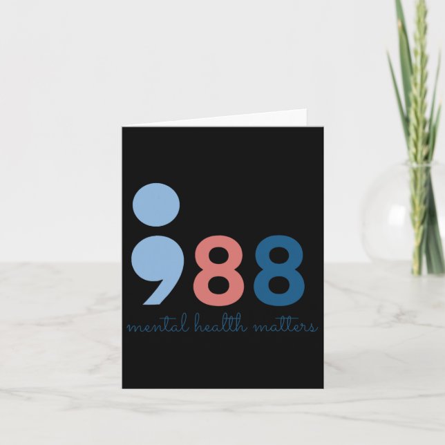 Tarjeta Problemas de salud mental (Anverso)