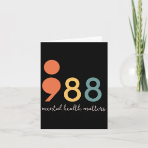 Tarjeta Problemas de salud mental de semicolón Prevalencia
