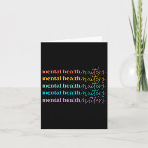 Tarjeta Problemas de salud mental: enfermedades del cerebr