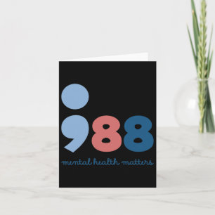 Tarjeta Problemas de salud mental Prevención del suicidio