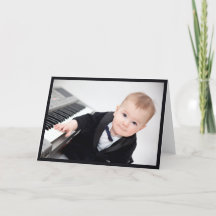 Tarjeta prodigiosa para bebés