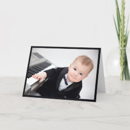 Tarjeta prodigiosa para bebés