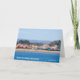 Tarjeta Productos de California del paseo marítimo de la