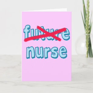 Tarjeta Productos de graduación de enfermería