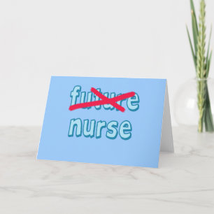 Tarjeta Productos de graduación de enfermería