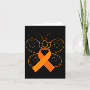 Tarjeta Productos de mariposa Leucemia Cinta Leucemia Awar
