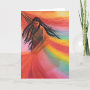 Tarjeta Productos de papel del nativo americano