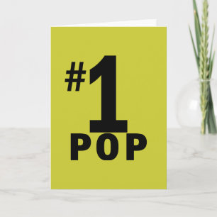 Tarjeta Productos Pop número uno