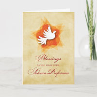 Profesión solemne Bendiciones religiosas Espíritu 