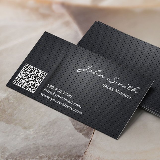 Tarjeta profesional de código QR Metalizado profes (Subido por el creador)