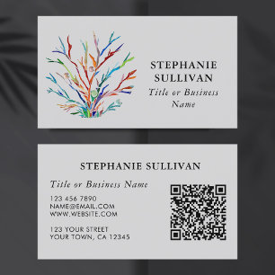 Tarjeta profesional de negocios QR Code