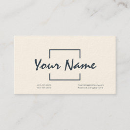 Tarjeta profesional de personalizado con código de