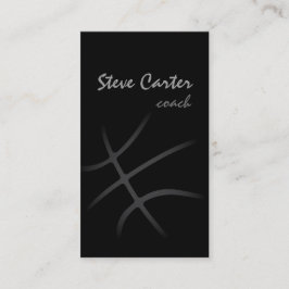 Tarjeta profesional del entrenador de béisbol/del