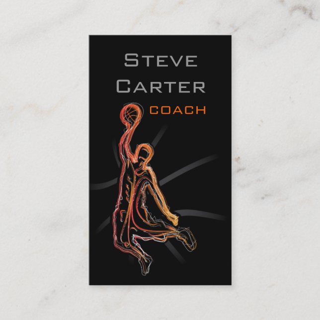 Tarjeta profesional del entrenador de béisbol/del (Anverso)