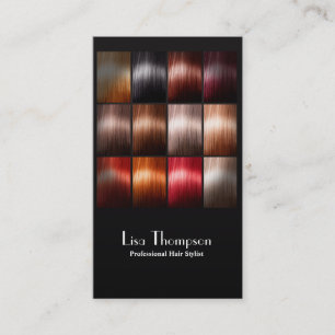 Tarjeta profesional del salón del estudio de la