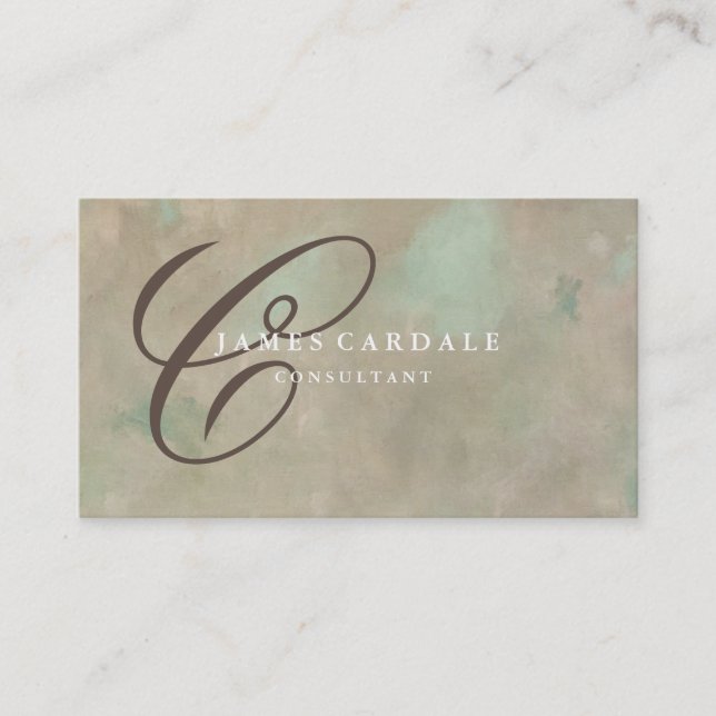 Tarjeta profesional elegante y moderna (Anverso)