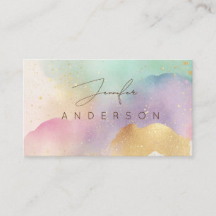 Tarjeta profesional minimalista simple