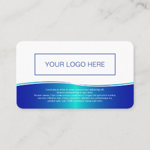 Tarjeta profesional moderna