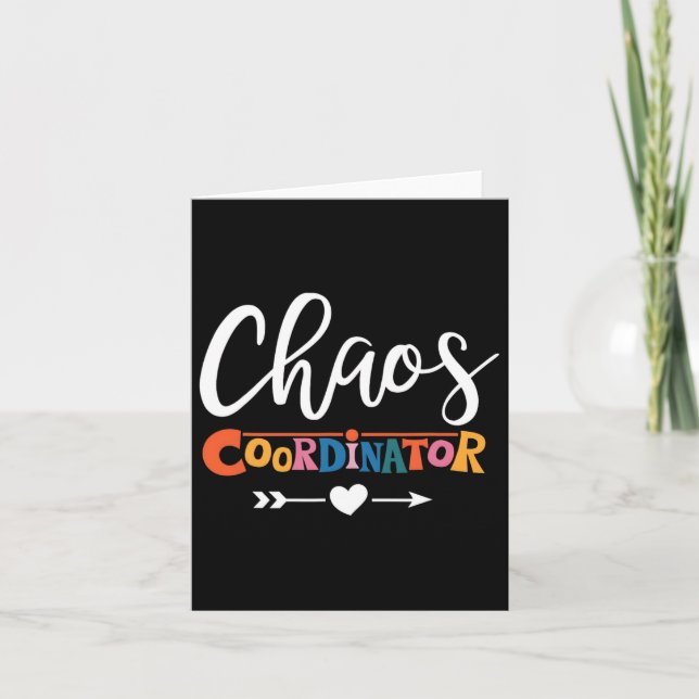 Tarjeta Profesional multitarea para profesor coordinador d (Anverso)