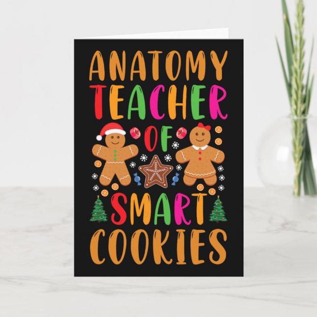 Tarjeta Profesor de Anatomía de Galletas Inteligentes Navi (Anverso)