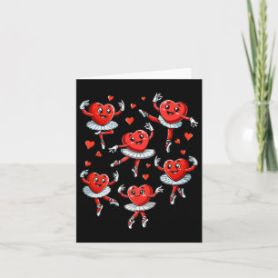 Tarjeta Profesor de ballet Día de San Valentín de ballet d
