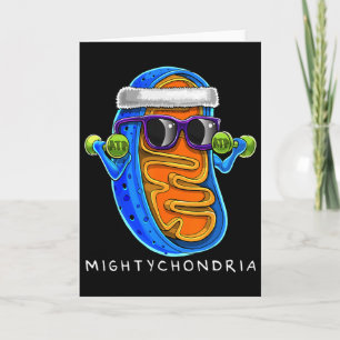 Tarjeta Profesor de ciencia de biología celular Mightychon