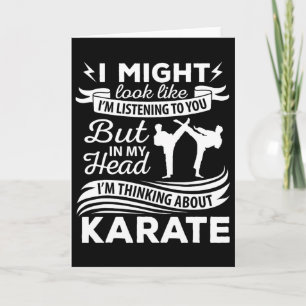 Tarjeta Profesor de Karate Estudiante Karateka Amante de l