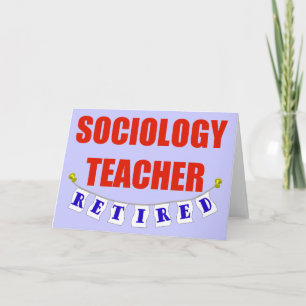 TARJETA PROFESOR DE SOCIOLOGÍA RETIRADA
