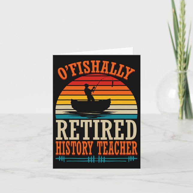 Tarjeta Profesora de Historia O'fishally Retirada (Anverso)