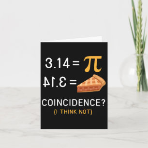 Tarjeta Profesora De Matemáticas En El Día Nacional Del Pi