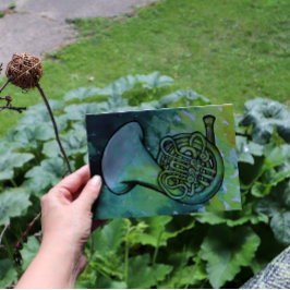 Tarjeta Profesora de música de la Banda del Cuerno de Fran