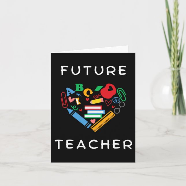 Tarjeta Profesora Futuro (Anverso)