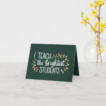 Tarjeta De Navidad Para Profesor/a EDITABLE, Tarjeta De Navidad Personalizada Para Profesor/a, Tarjeta De Navidad Para Profesor/a, Regalo De Navidad Para Profesor/a, Navidad Para Profesor/a - México