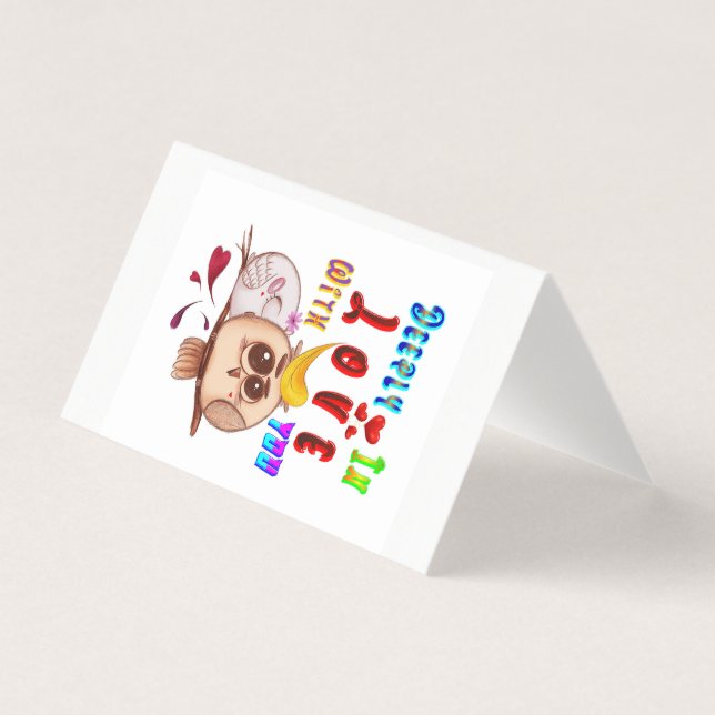 Tarjeta Profundamente Enamorado De Ti (Anverso)
