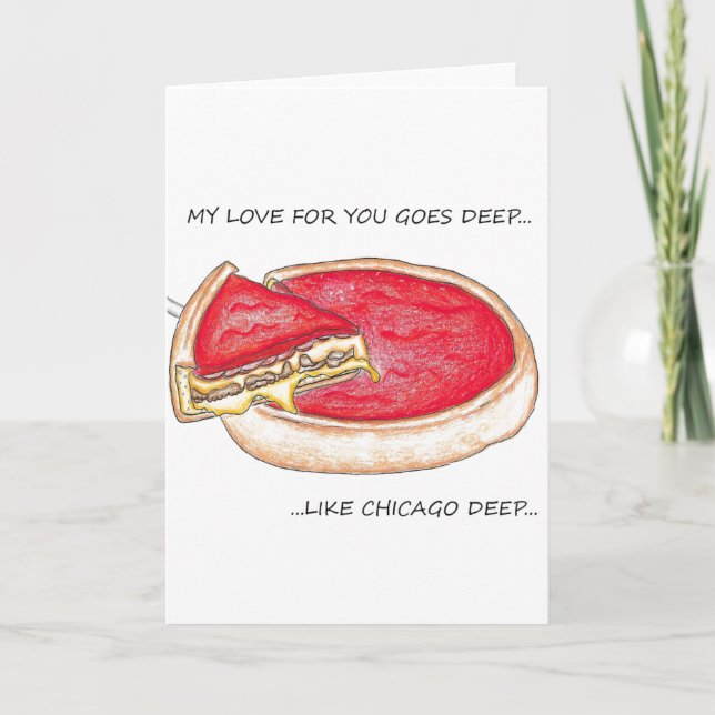 Tarjeta Profundo Amor de Chicago (Anverso)