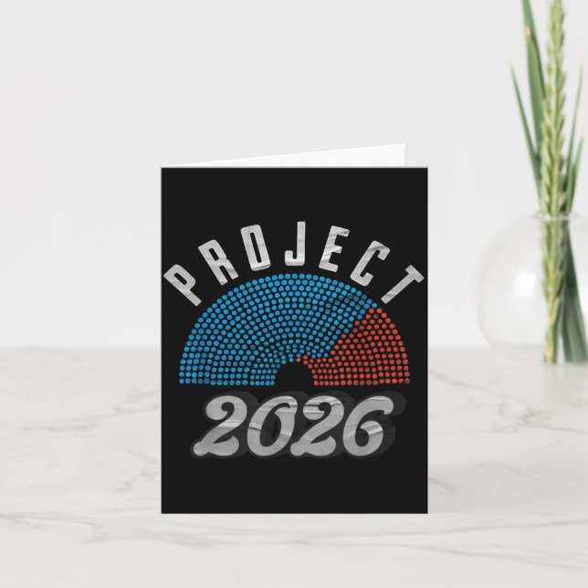 Tarjeta Project 2026 Tee Shirt  (Anverso)