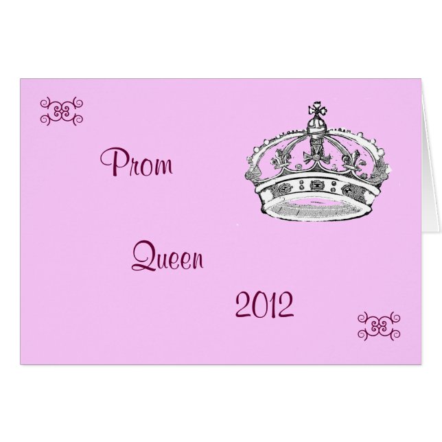 Tarjeta Prom (Anverso (Horizontal))