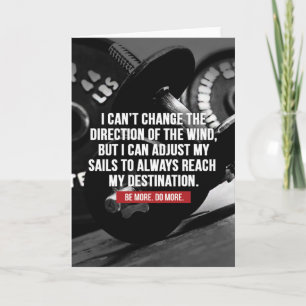 Tarjeta PROMEDIO - Motivación de entrenamiento de construc