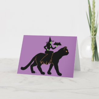 Tarjeta "promenade" de Halloween