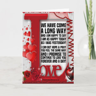 Tarjeta Prometo Amarte Por Siempre Y Un Día