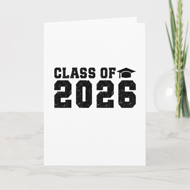 Tarjeta Promoción de 2026 (Anverso)