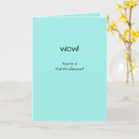 Promoción de felicitaciones de profesor completo e