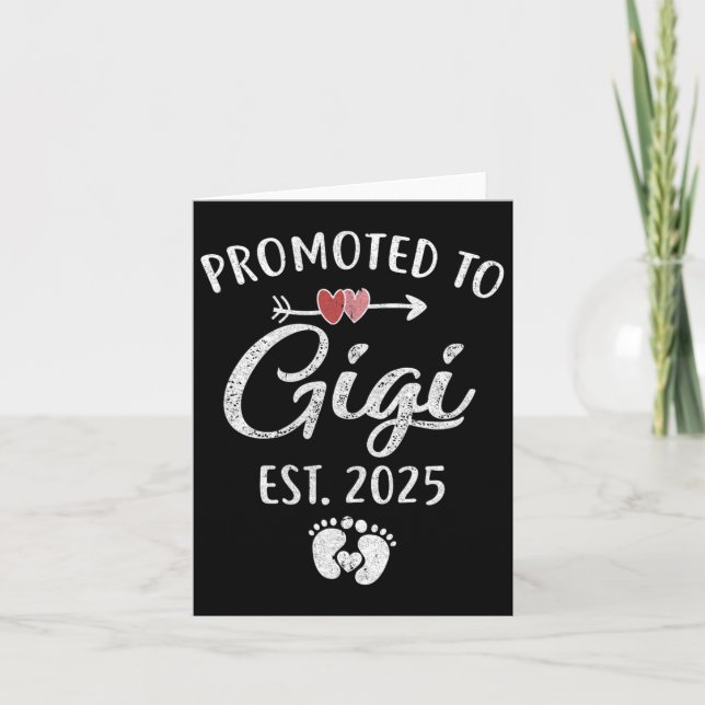 Tarjeta Promocionado A Gigi Est 2025 Divertidas Madres De  (Anverso)