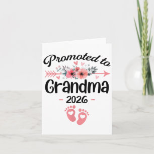 Tarjeta Promocionado A La Abuela Est 2026 Floral _1
