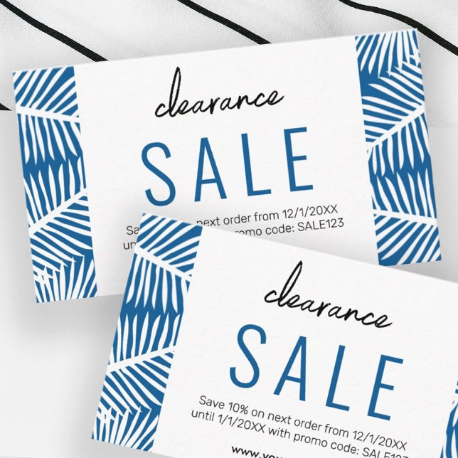 Tarjeta promocional profesional de moda para empre (Subido por el creador)